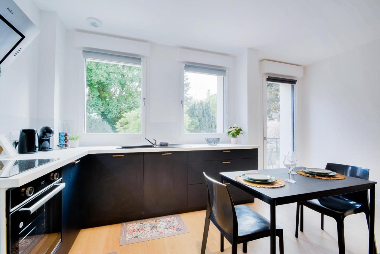 Appartement Balcon Garage Centre Gare Nancy Exterior foto